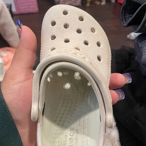 CROCS Kids' Cream Sandals